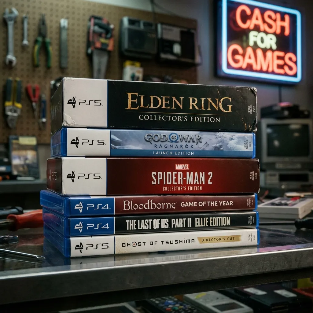 PS4 & PS5 Games Pawn Value List (2026) | Steelbooks & Collectors Editions
